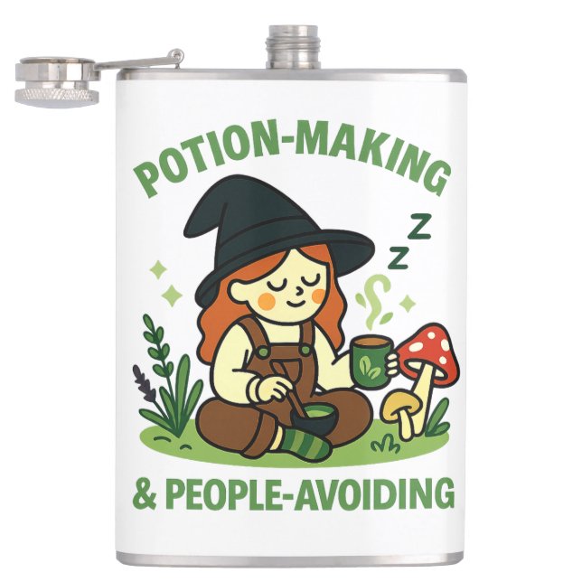 Petaca Mug de creación de pociones (Abierto)