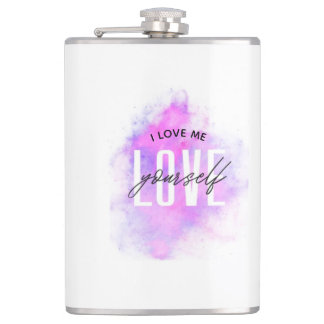 Petaca Mug Inspiradora "Ama a ti mismo"