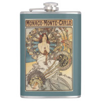 Mujer con las plumas - poster ferroviario del