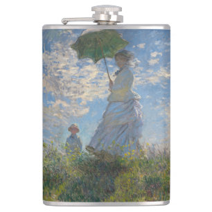 Petaca Mujer con un Parasol Claude Monet Arte Fino