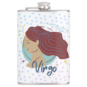 Petaca Mujer virgo moderna Zodiac