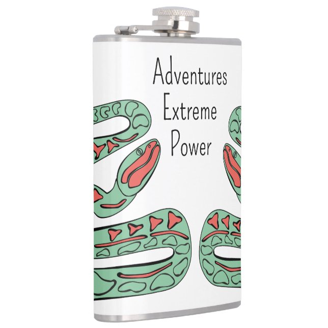 Petaca Mundo de las serpientes: Extrema, poder, aventuras (Derecha)