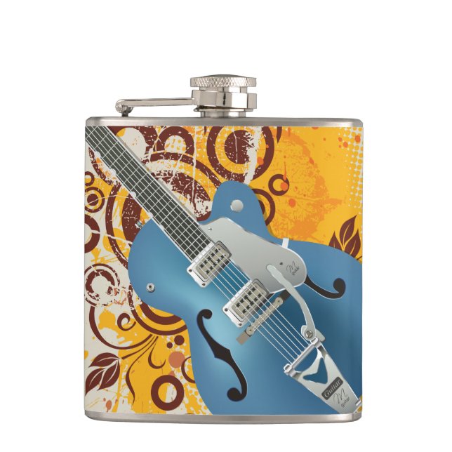 Petaca Music 10 Wrapped Flask (Anverso)