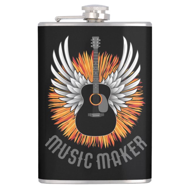 Petaca Music Maker (guitarrista) (Anverso)