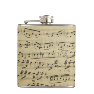 Petaca Música Antigua en Partitura