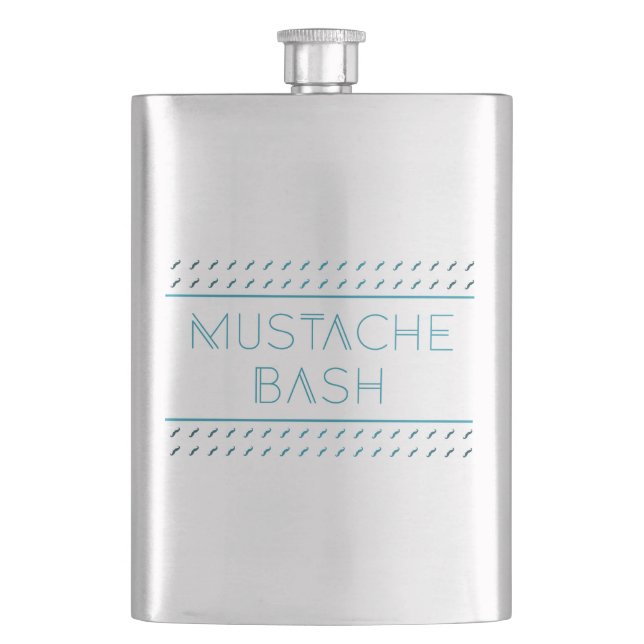 Petaca Mustache Bash Metro (Anverso)