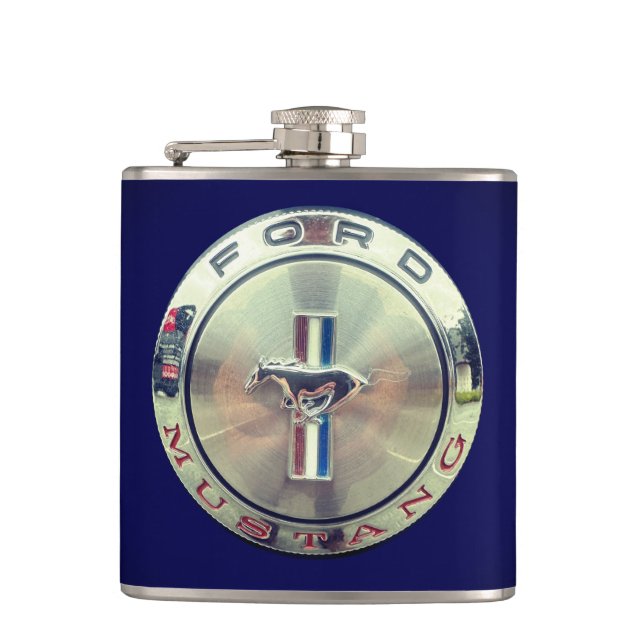 Petaca Mustang Hip Flask (Anverso)