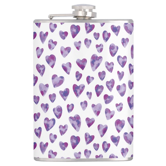 Petaca Muy Peri Watercolor Heart (Anverso)