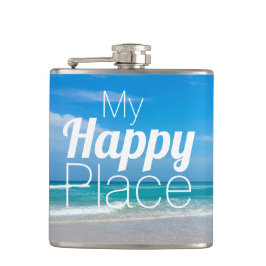 Petaca My Happy Place Vinyl Wrapl Flask