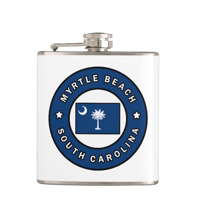 Petaca Myrtle Beach South Carolina (Anverso)