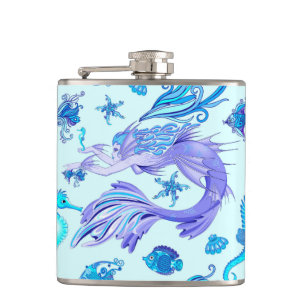Petaca Mystic Mermaid Fairy Purple Creature