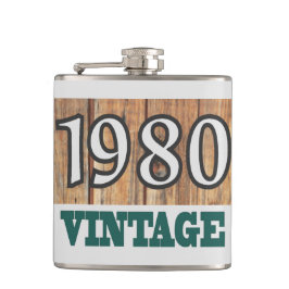 Petaca Nacido en el matraz de 1980