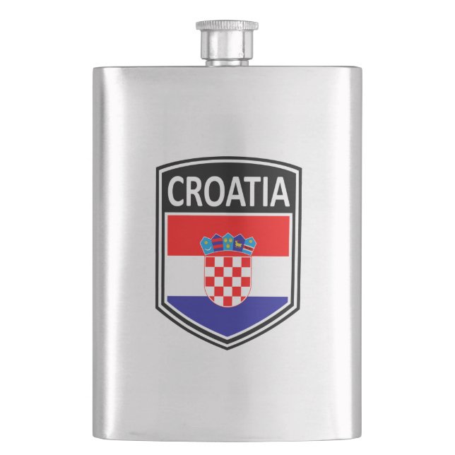 Petaca Nacional - Croacia (Anverso)