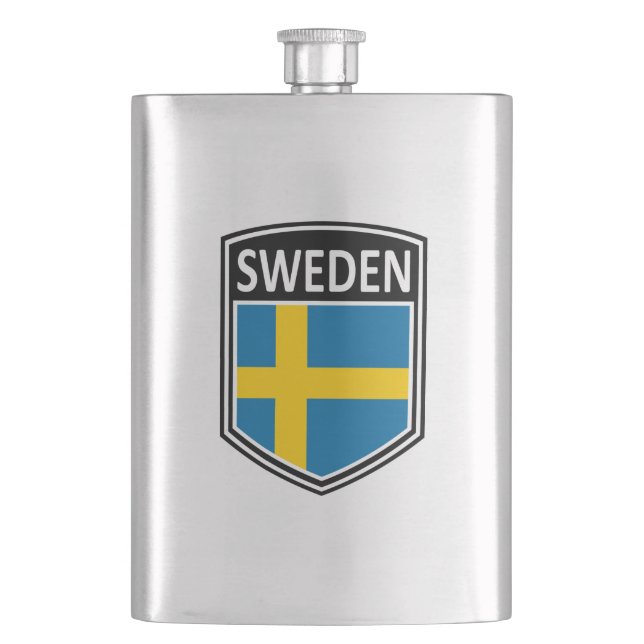 Petaca Nacional - Suecia (Anverso)