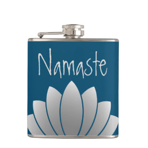 Petaca Namaste Modern Lotus Floral