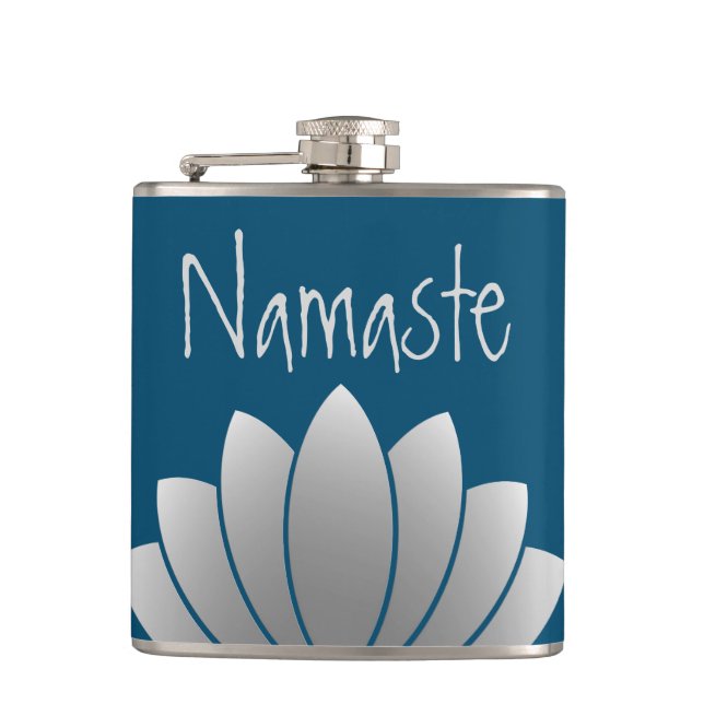 Petaca Namaste Modern Lotus Floral (Anverso)