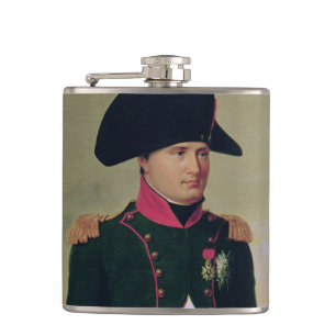 Petaca Napoleon I delante del castillo francés de