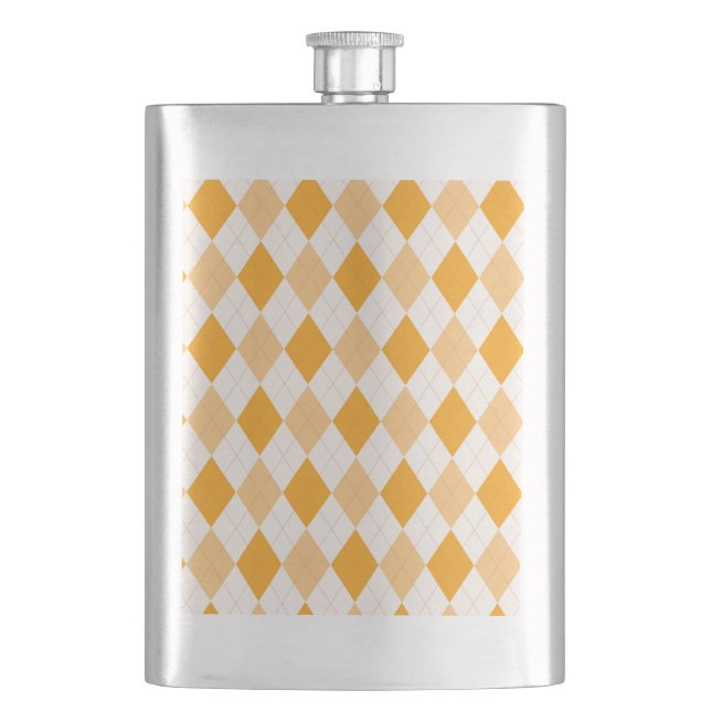 Petaca Naranja Argyle (Anverso)