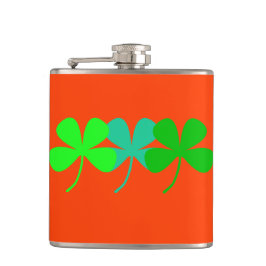 Petaca Naranja Green Shamrock St Patricks Day 4Molly