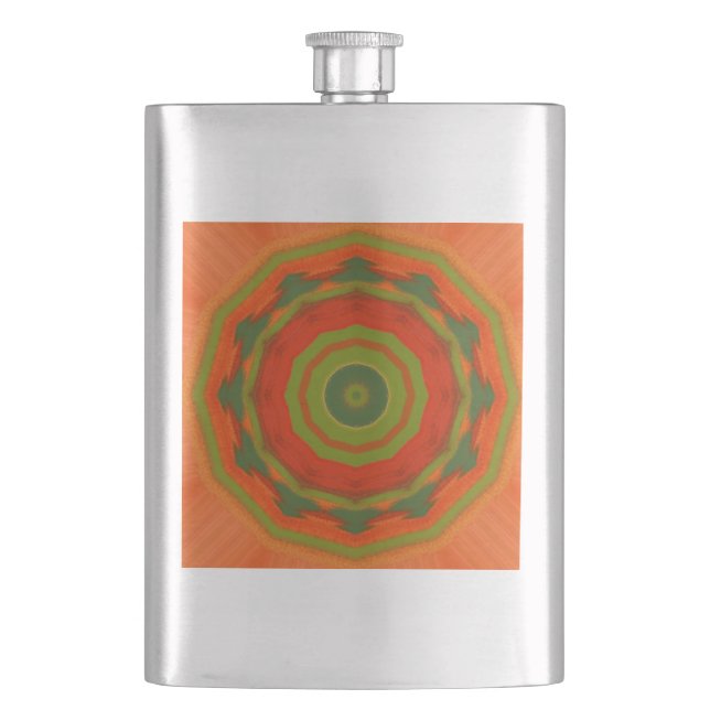 Petaca Naranja Twirl (Anverso)
