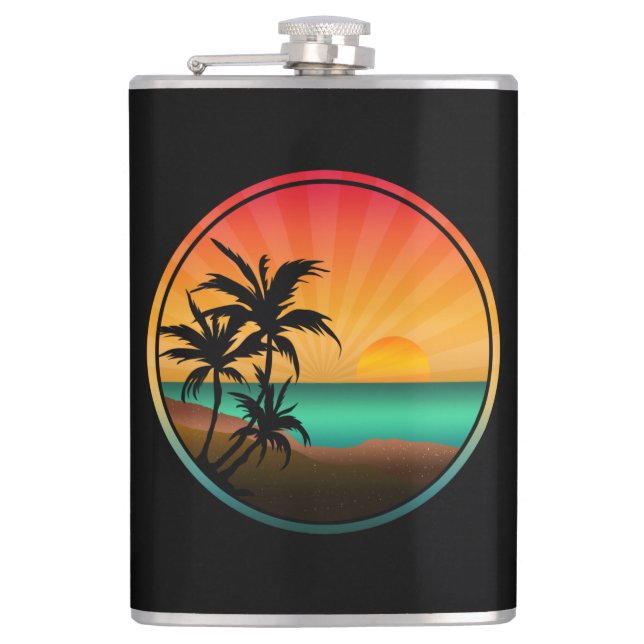 PETACA NATURALEZA DE LA PLAYA DE VERANO (Anverso)