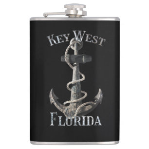 Petaca Navegación por Ancla Náutica de Key West Florida