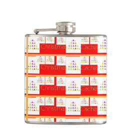 Petaca Navidades Caché Vinyl Vrapped Flask