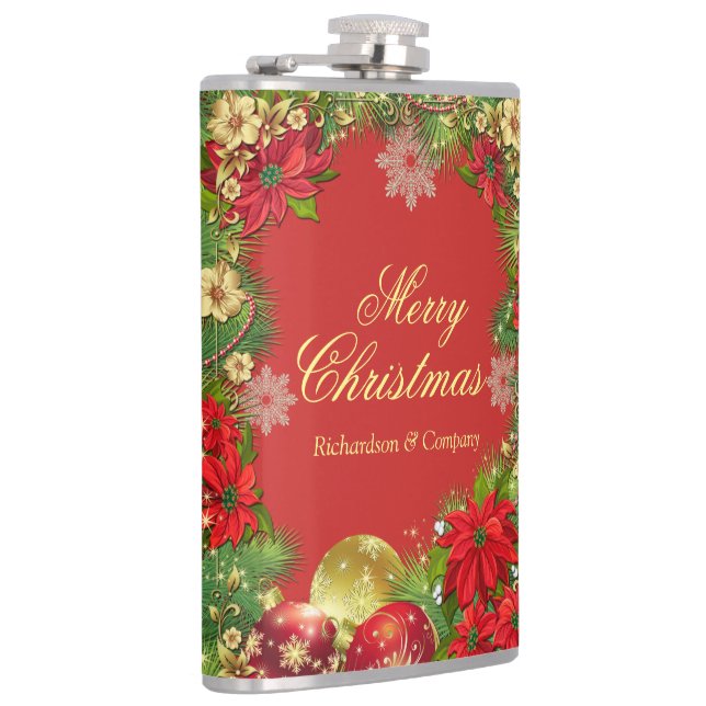 Petaca Navidades corporativos Festín Favor Flask (Derecha)