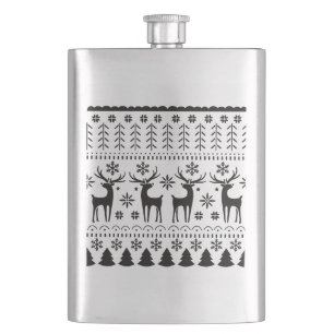 Petaca Navidades de arte popular moderno reno