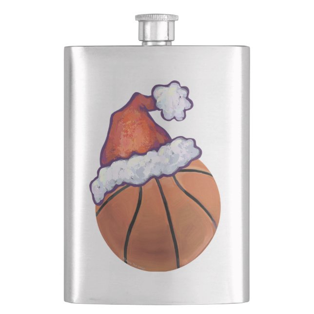 Petaca Navidades de baloncesto (Anverso)
