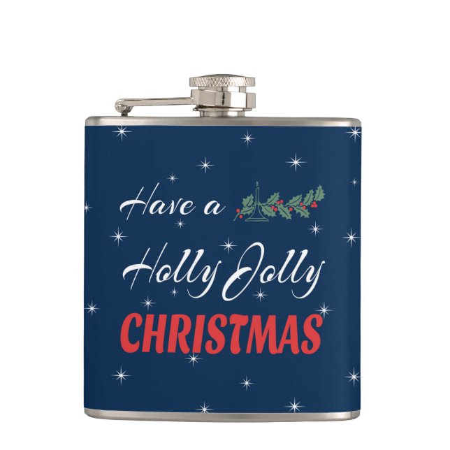 Petaca Navidades de Have Holly Jolly (Anverso)