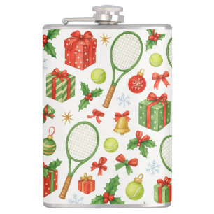 Petaca Navidades de tenis y regalos de chaqueta para Fies