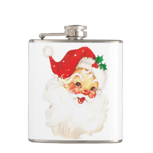 Petaca Navidades del Viejo Santa Claus Retro Jolly