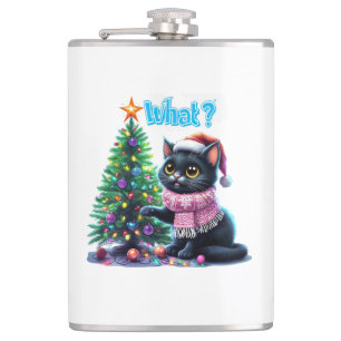 Petaca Navidades divertidos gatitos ¿qué pasa con el Pega
