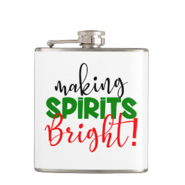 Petaca Navidades divertidos tomando fiesta Holiday