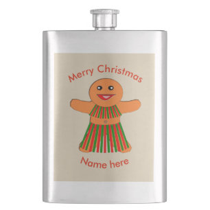 Petaca Navidades Fiesta Gingerbread Mujer