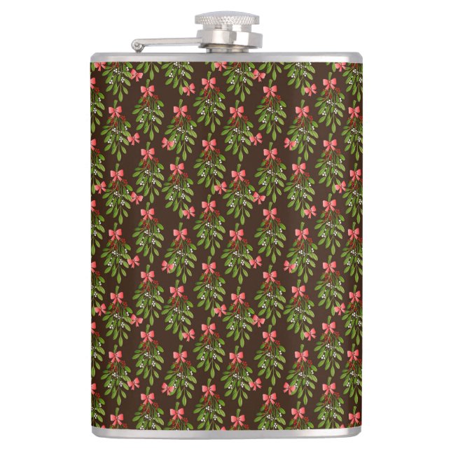 Petaca Navidades Hollies - Flask (Anverso)