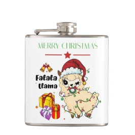 Petaca Navidades Llama Flask