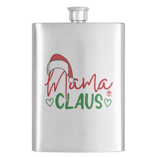 Petaca Navidades Mama Claus Design-60094 (Anverso)