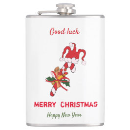 Petaca Navidades Minimalistas y feliz Año Nuevo