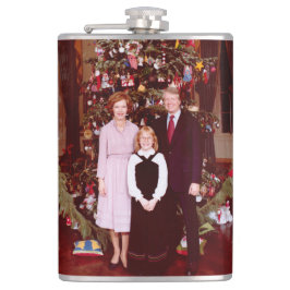 Petaca Navidades Presidente James Jimmy Carter Casa Blanc