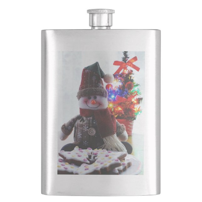 PETACA NAVIDADES SNOWMAN (Anverso)