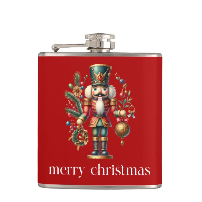 Petaca Navidades Tema Nutcracker (Anverso)