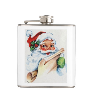 Petaca Navidades Vintage Santa Claus FLASK