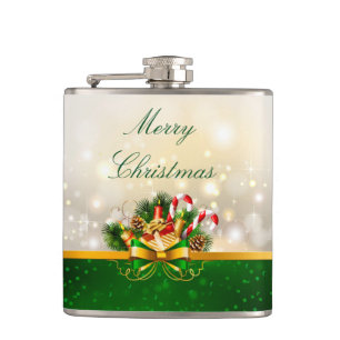 Petaca Navidades Vinyl Vaselado Flask/Candles