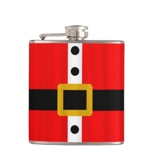Petaca Navidades Vinyl Wrapped Flask/Santa