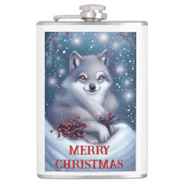 Petaca Navidades Wolf - Flask