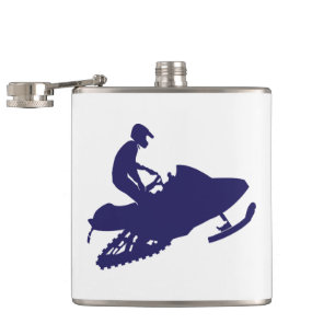 Petaca Navy-Snowmobiler