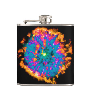 Petaca Nebulosa planetaria NGC 6751 Pop Art Psicodélico