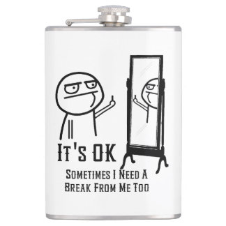 Petaca Necesita una máscara de espejo de ruptura